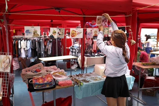 community event with entrepreneurs